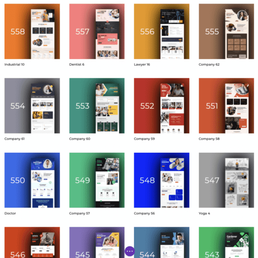 Divi Wordpress Homepage Template