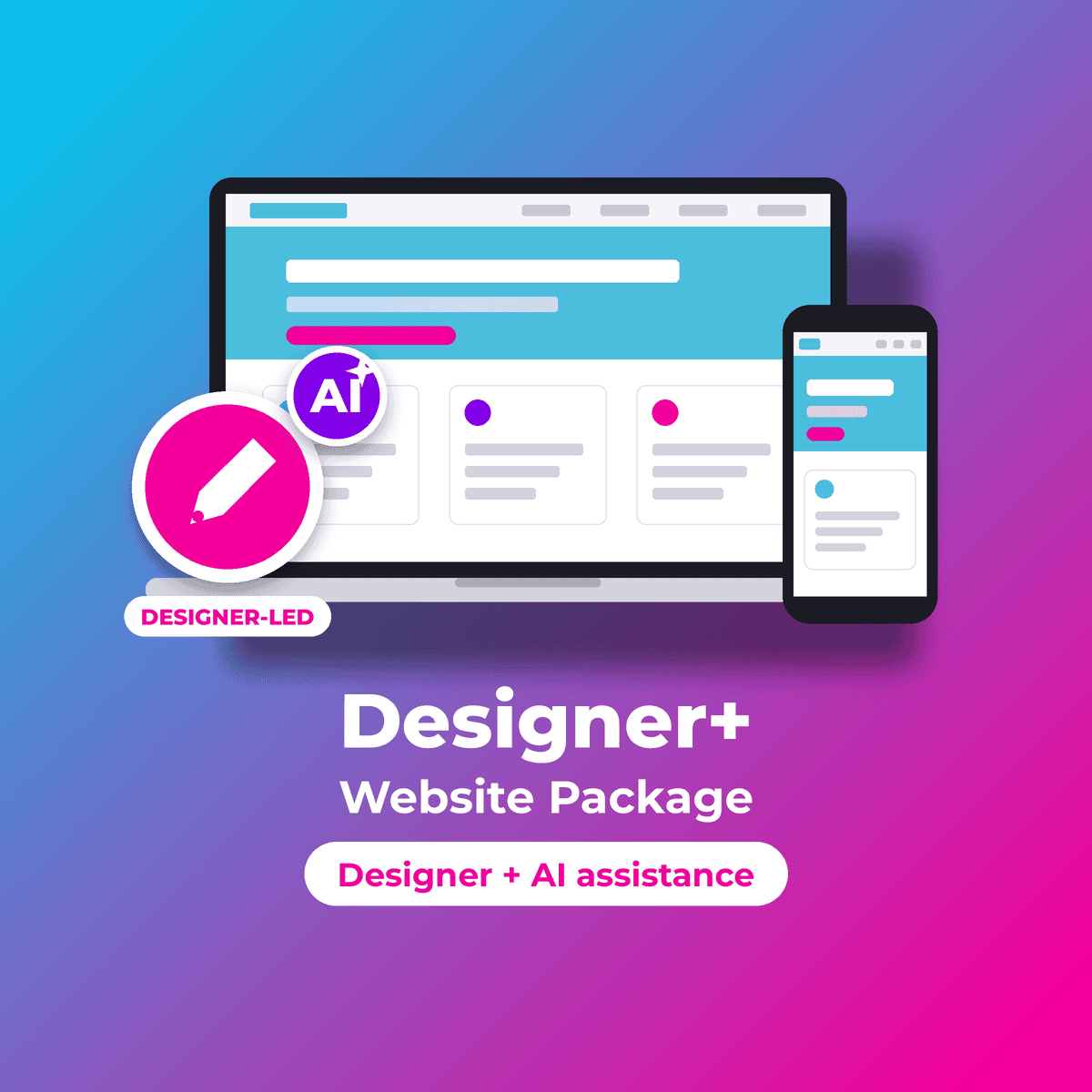 Designer+ Website Package